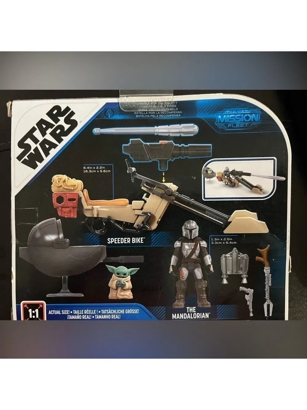 Star Wars Mission Fleet Expedition Class The Mandalorian The Child Battle